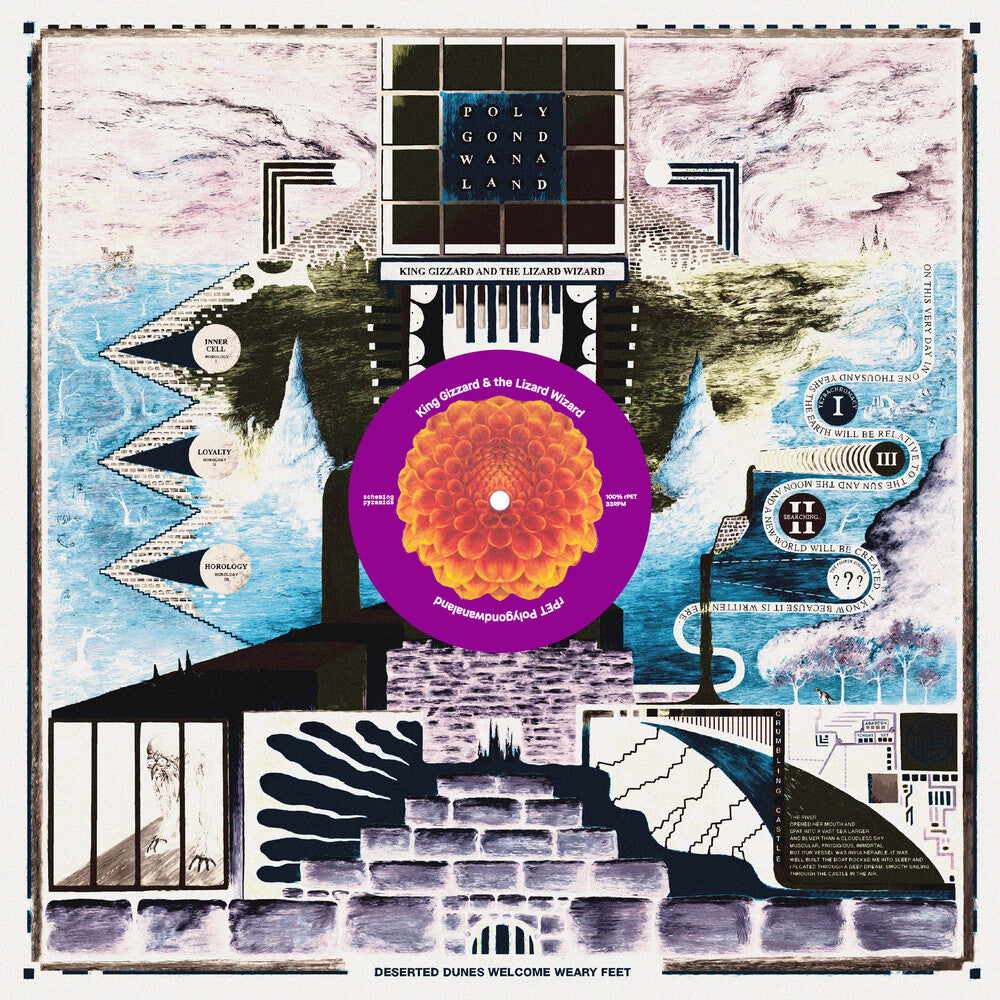 King Gizzard and the Lizard Wizard - Polygondwanaland [LP - Purple/Clear]