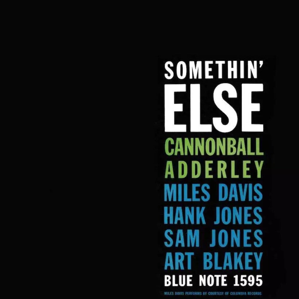 Cannonball Adderley - Somethin Else (Blue Note Essentials Series) [LP]