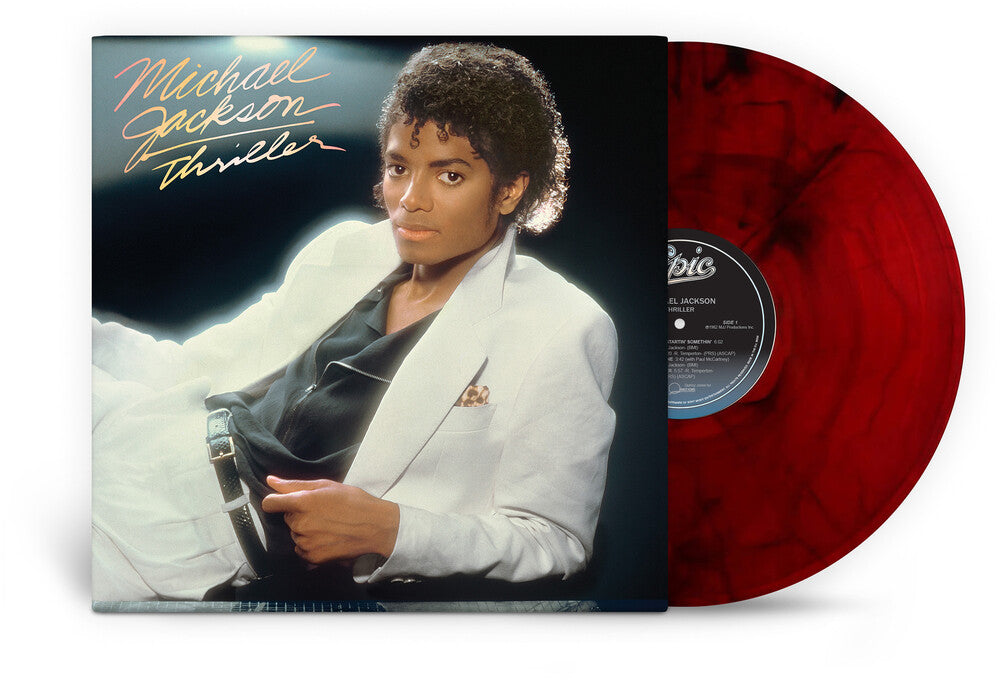 Michael Jackson - Thriller [LP - Red/Black Marble]