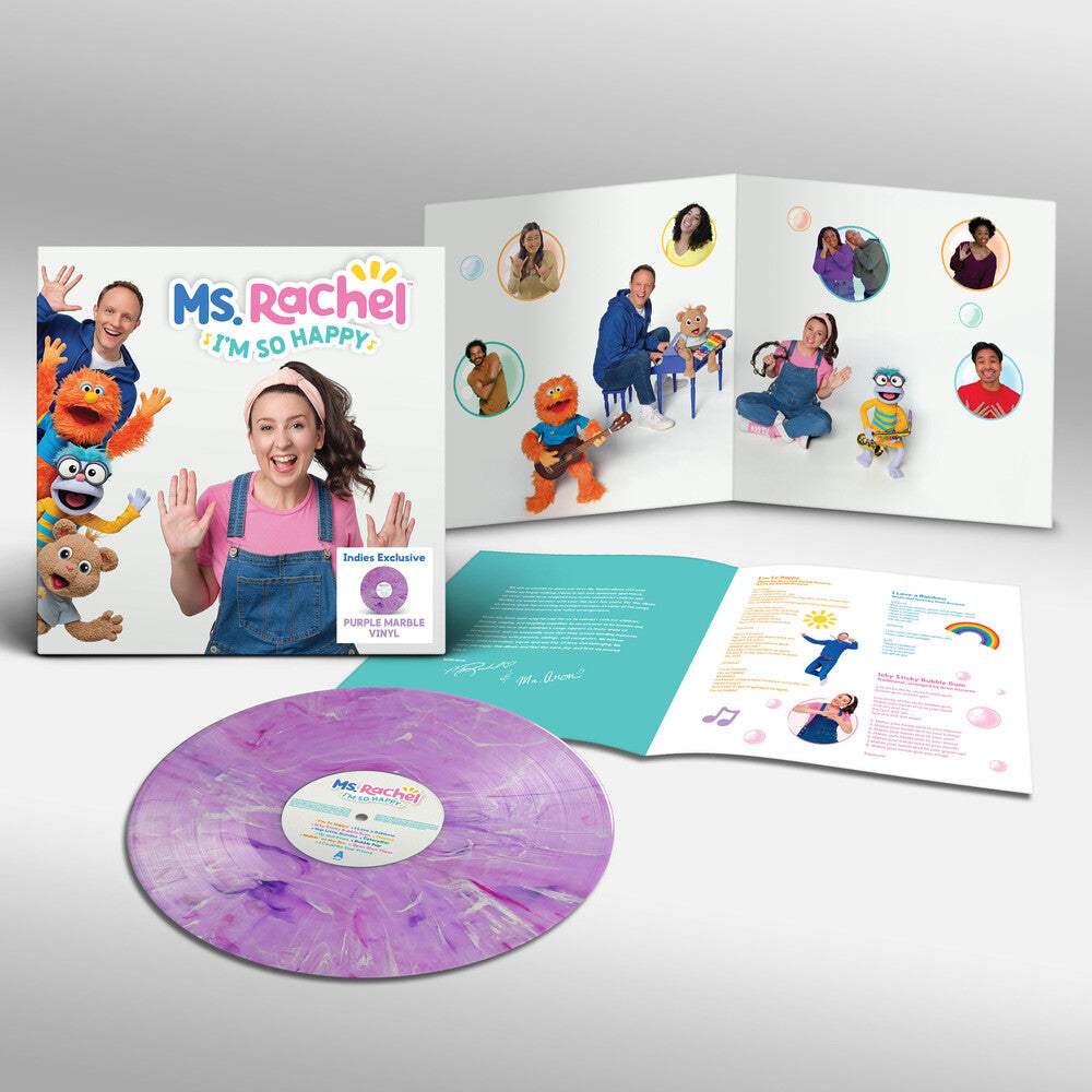 Ms. Rachel - I'm So Happy [LP - Purple Marble]