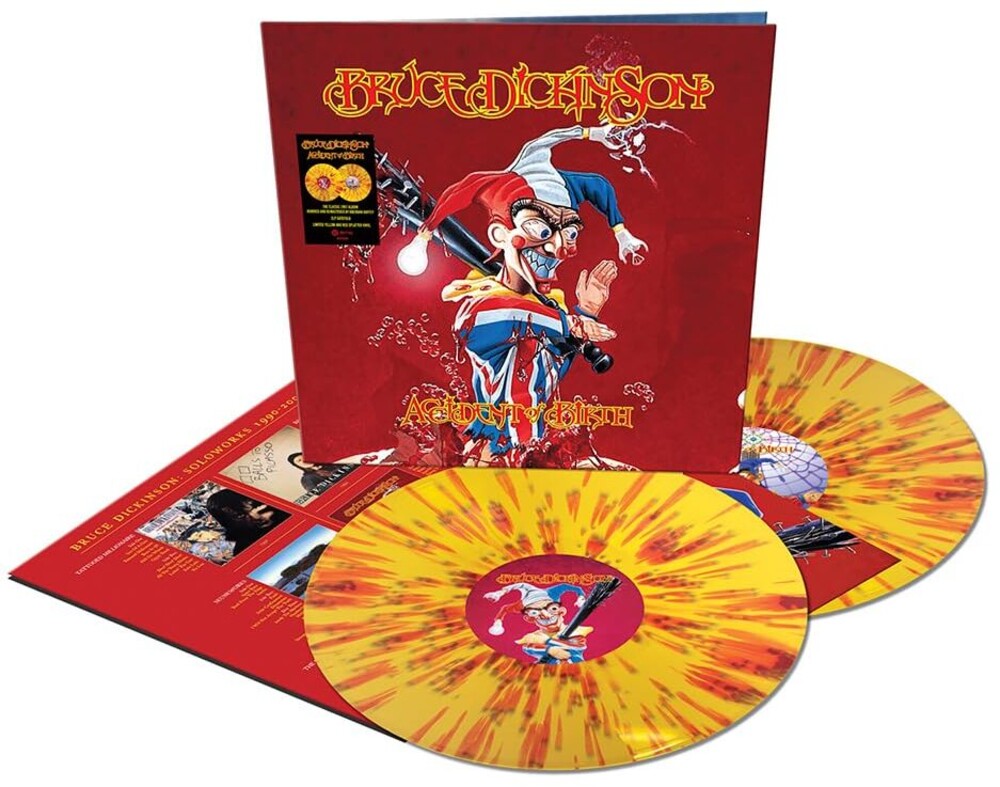 Bruce Dickinson - Accident of Birth [2xLP - Red/Yellow Splatter]