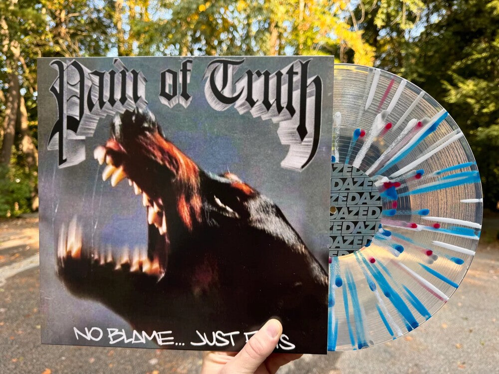 Pain of Truth - No Blame Just Facts [12" - Red/Blue Splatter, Clear]