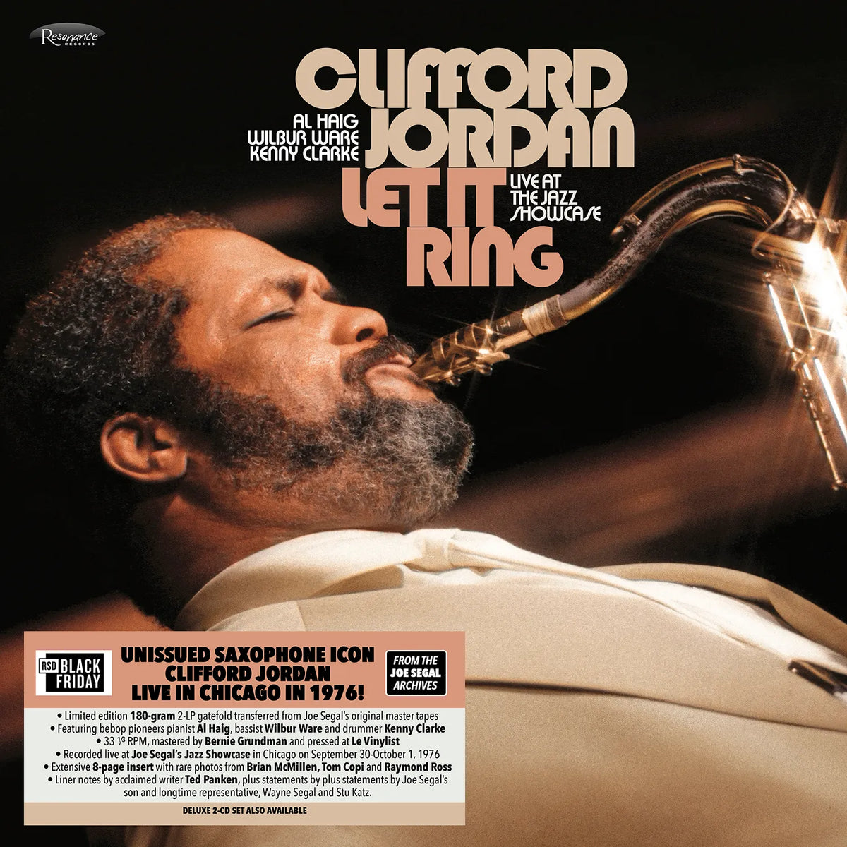 Clifford Jordan - Let It Ring: Live at the Jazz Showcase [2xLP]