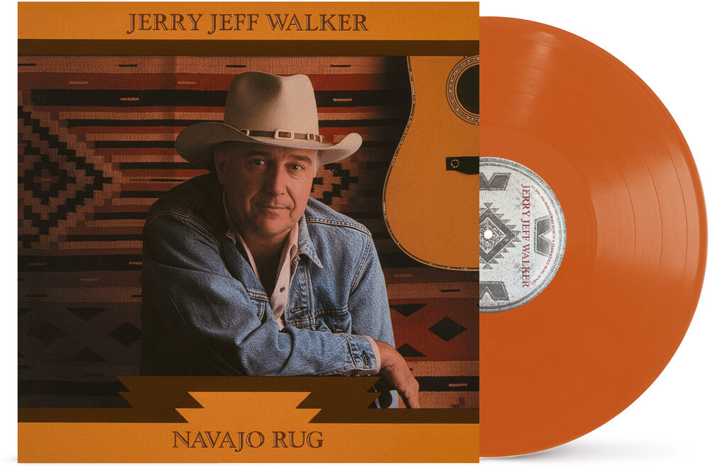 Jerry Jeff Walker - Navajo Rug (35th Anniversary) [LP - Deep Orange]