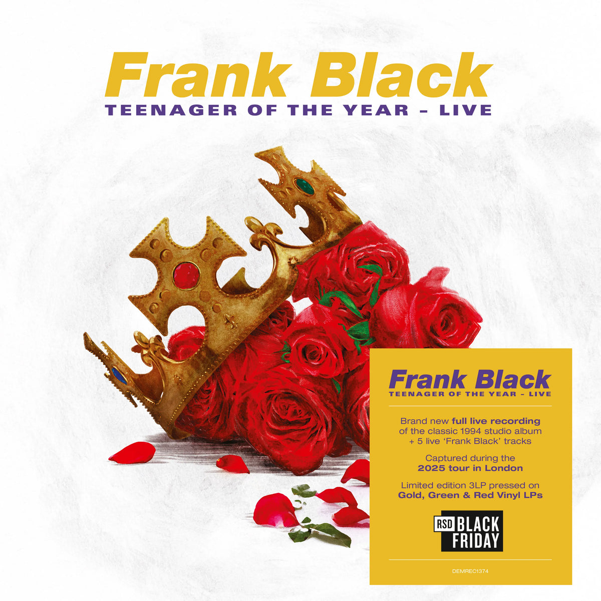 Frank Black - Teenager of the Year [3xLP - Gold, Green & Red]