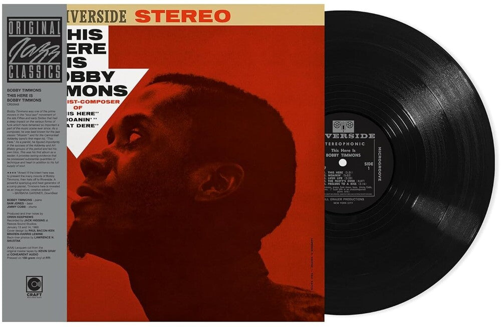 Bobby Timmons - This Here Is Bobby Timmons (Original Jazz Classics) [LP]