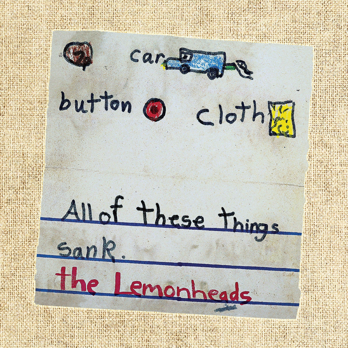Lemonheads, The - Car Button Cloth (30th Anniversary) [LP - White]