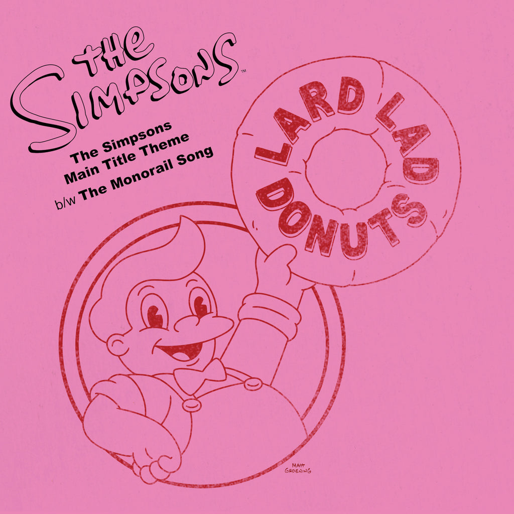 Simpsons, The - Main Title Theme: The Monorail Song [10" - Die-Cut]