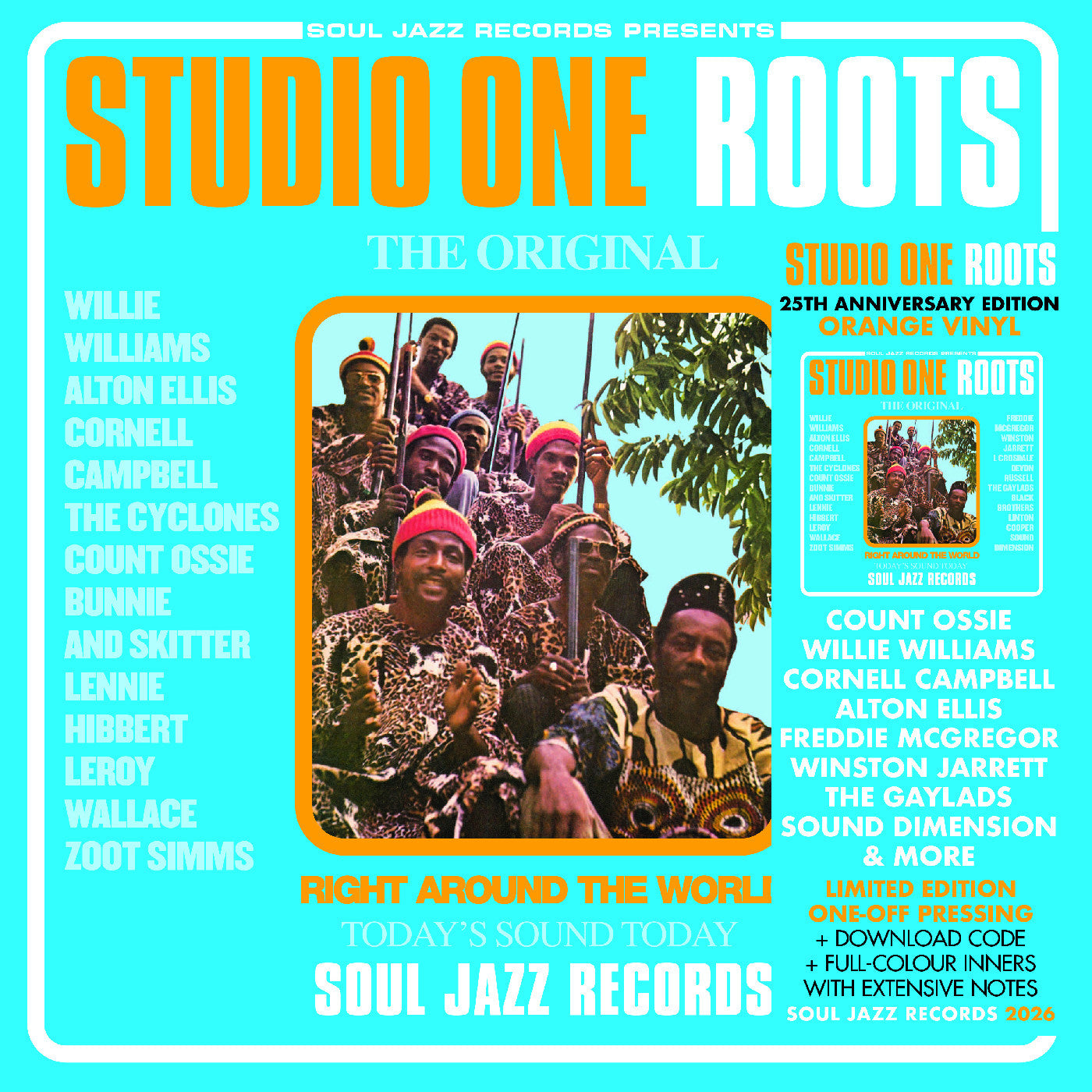 Soul Jazz Records - Studio One Roots [2xLP - Orange]
