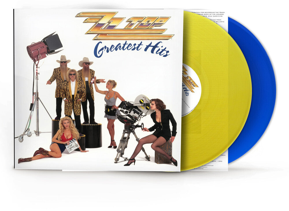 ZZ Top - Greatest Hits [2xLP - Yellow/Blue]