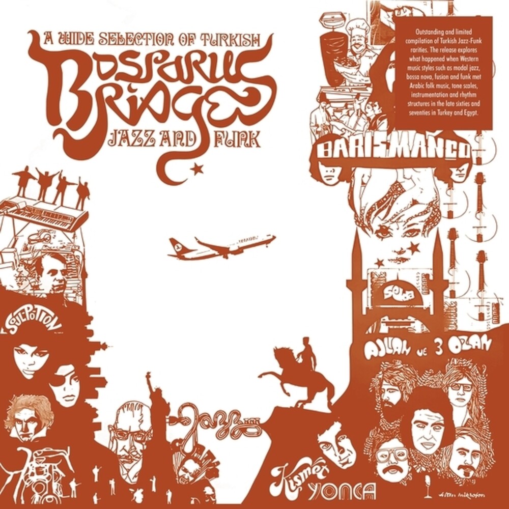 Various Artists - Bosporus Bridges: A Wide Selection Of Turkish Jazz And Funk (1968-1978) [LP]