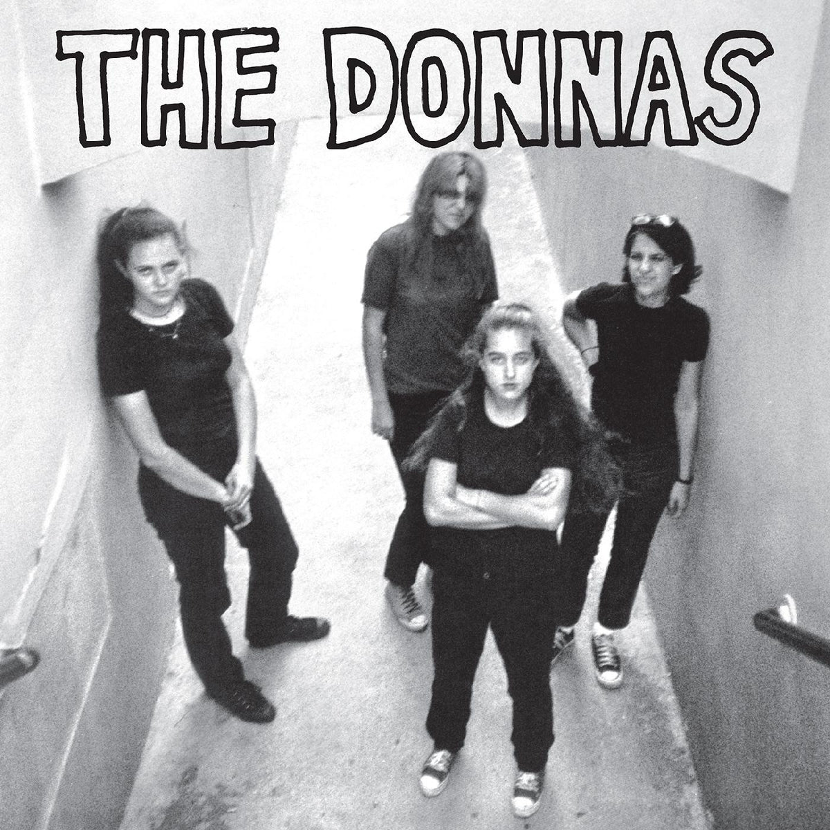 Donnas, The - The Donnas [LP - Clear w/ Black & Purple "Inksplosion"]
