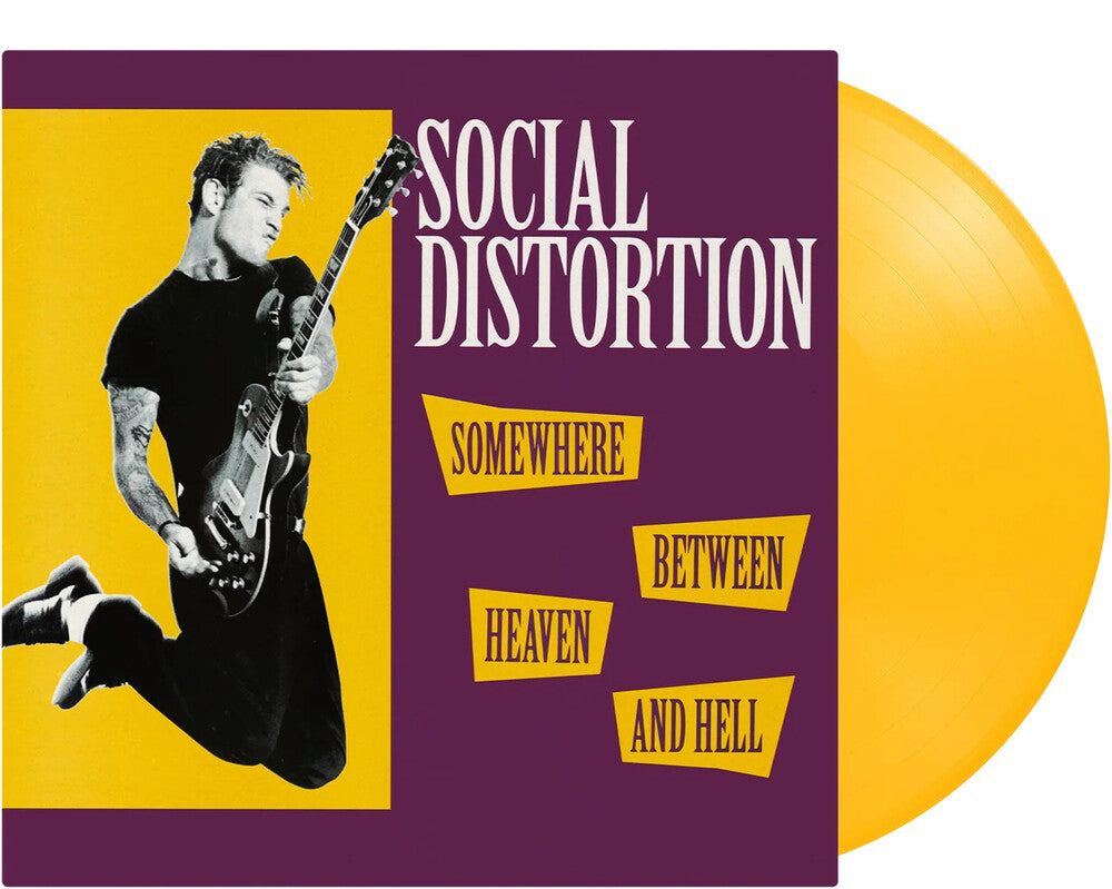 Social Distortion - Somewhere Between Heaven & Hell [LP - Yellow]