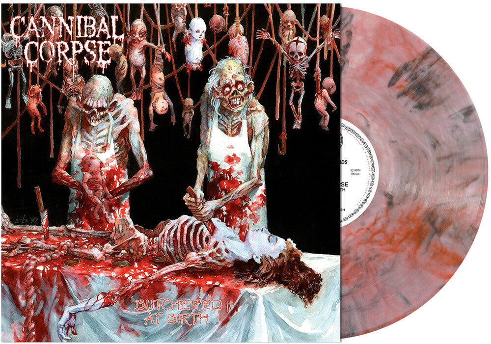 Cannibal Corpse - Butchered At Birth [LP - Red/Black Smoke]