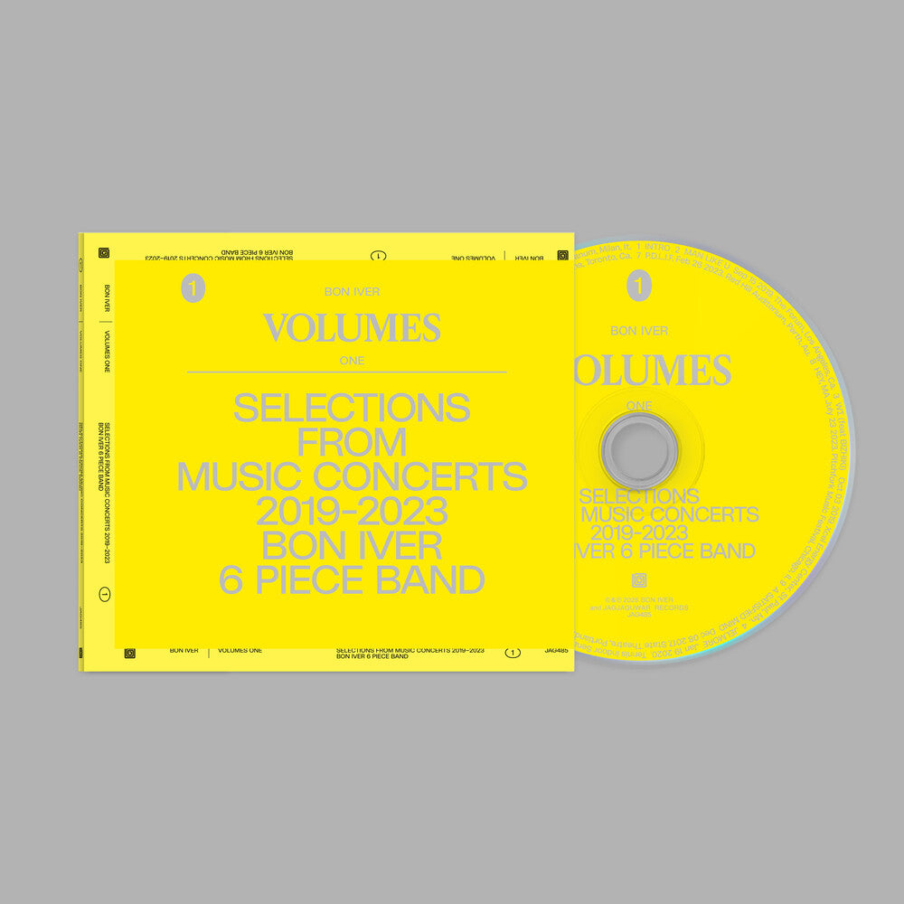 Bon Iver - Volumes: One (Selections From Music Concerts 2019-2023, 6 Piece Band) [CD]
