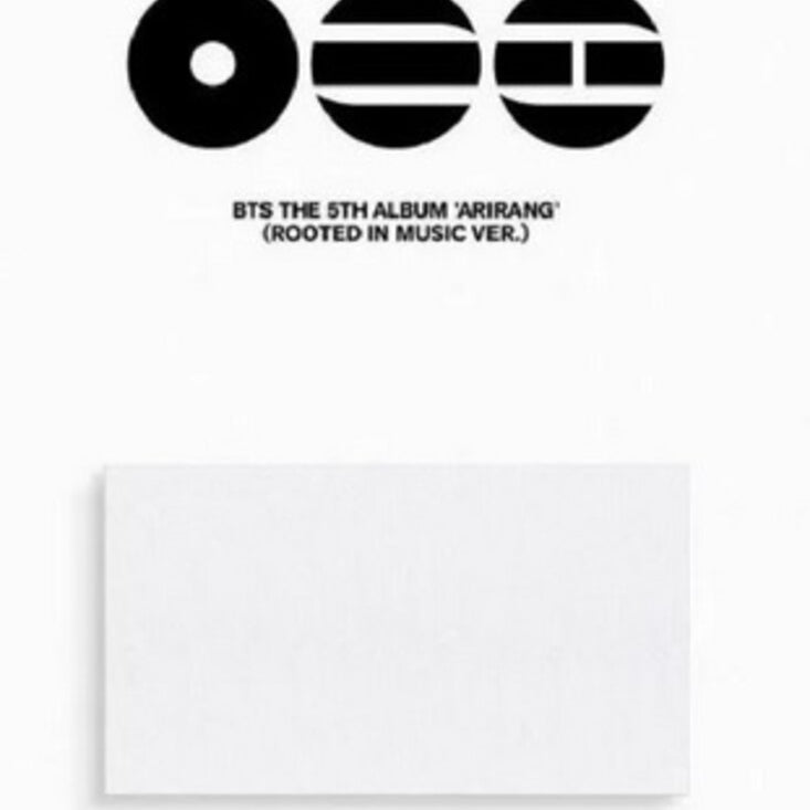 BTS - ARIRANG [CD - Rooted in Music]