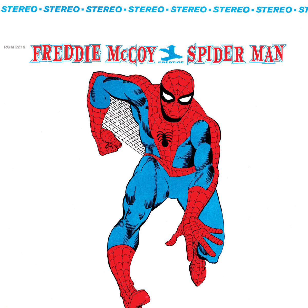 Freddie McCoy - Spider Man (60th Anniversary) [LP - Clear w/ Red & Blue "Spidey" Swirl]