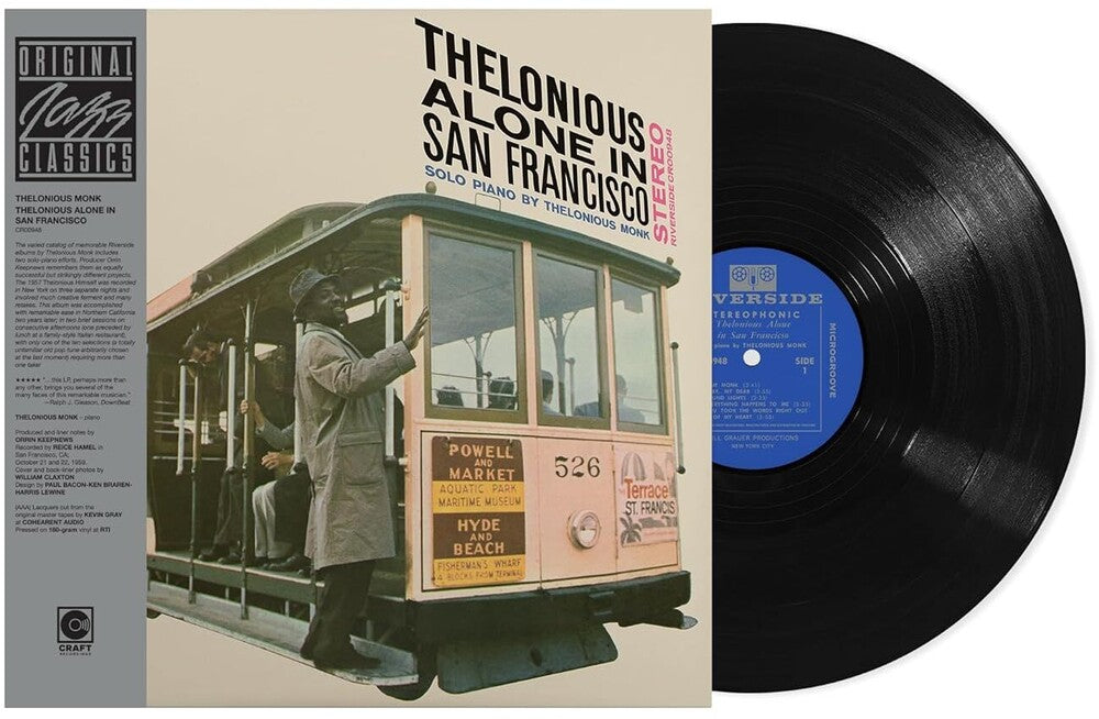 Thelonious Monk - Thelonious Alone In San Francisco (Original Jazz Classics) [LP]