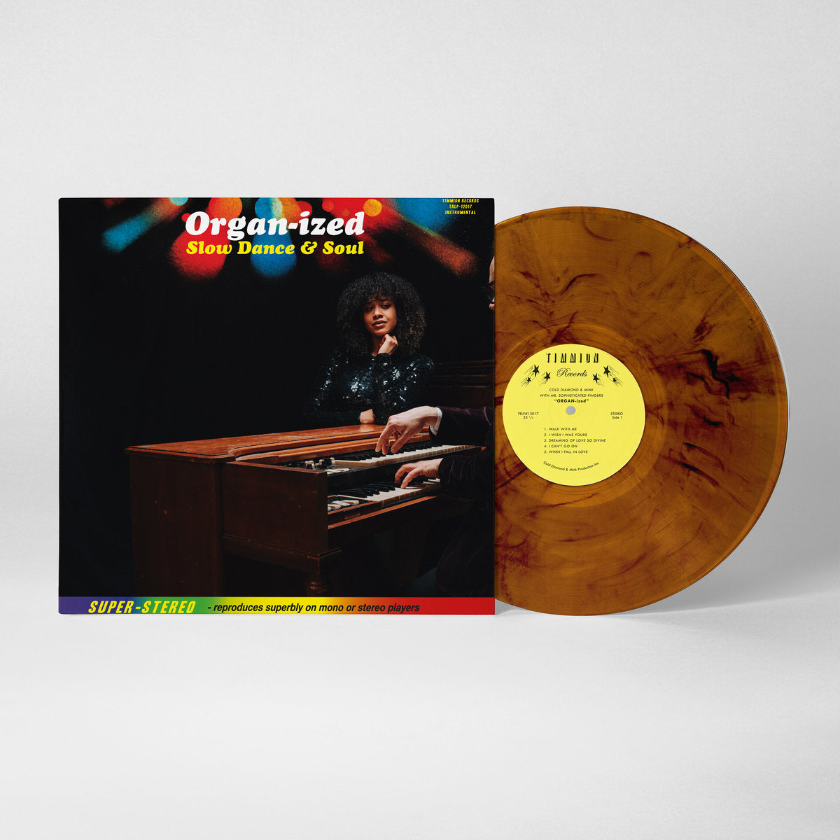 Cold Diamond & Mink - Organ-ized [LP - Smoky Orange]