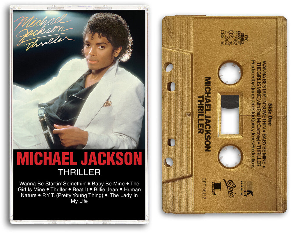 Michael Jackson - Thriller [Cassette - Gold]