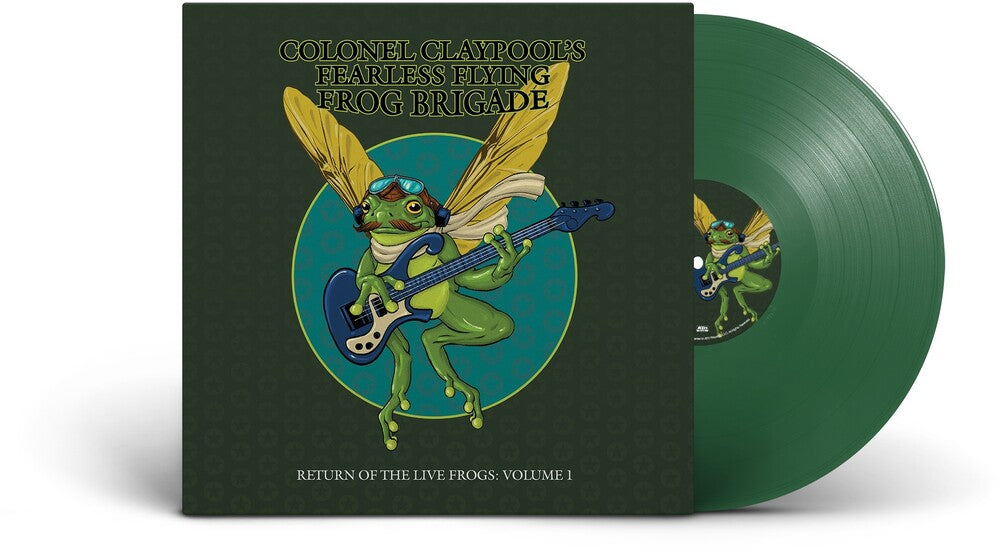 Les Claypool’s Fearless Flying Frog Brigade - Return of the Live Frogs: Volume 1 [LP - Green]