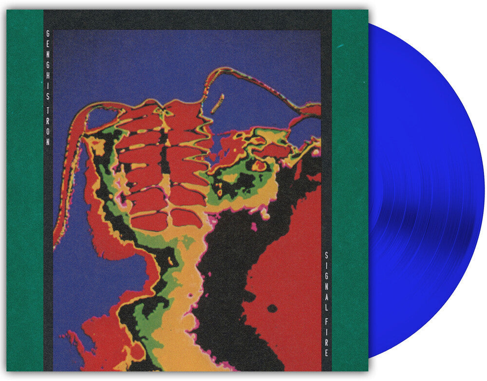 Genghis Tron - Signal Fire [LP - Royal Blue/White]