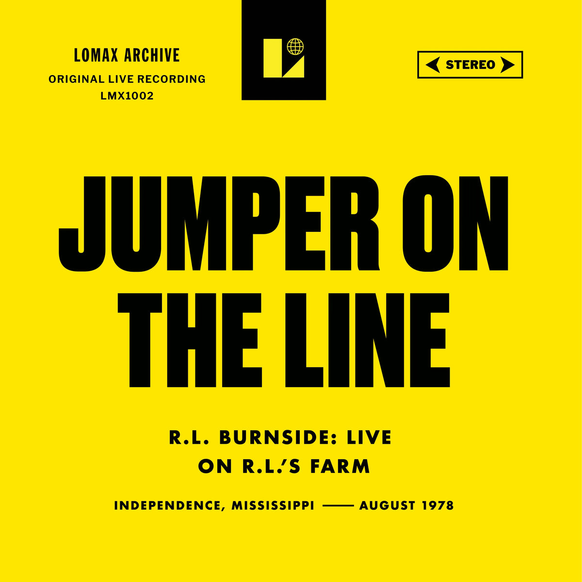 R.L. Burnside - Jumper on the Line (Live on R.L. Farm) [7"]