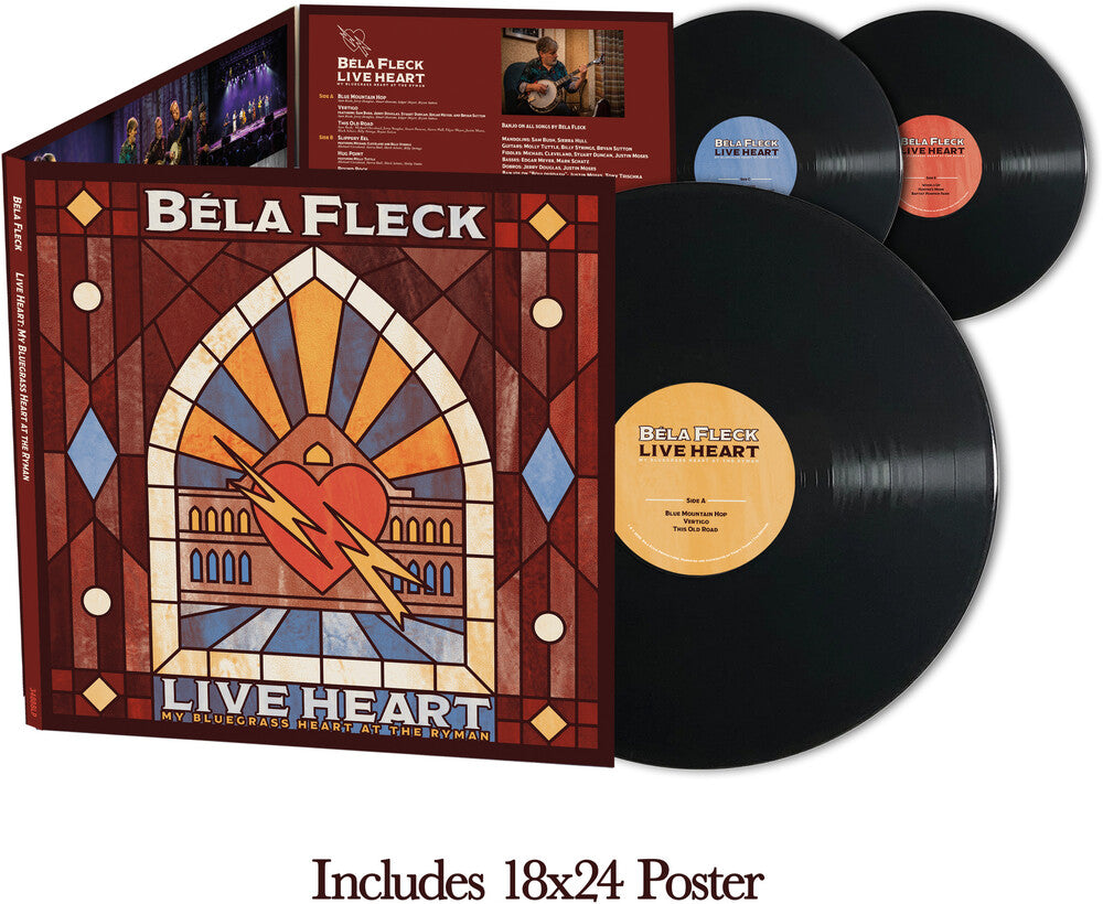 Bela Fleck - Live Heart: My Bluegrass Heart At The Ryman [3xLP]