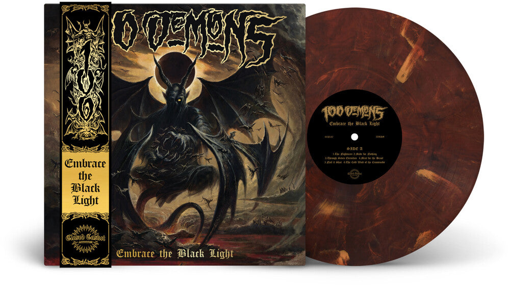 100 Demons - Embrace The Black Light [LP - Spiritual Obliteration Marble]