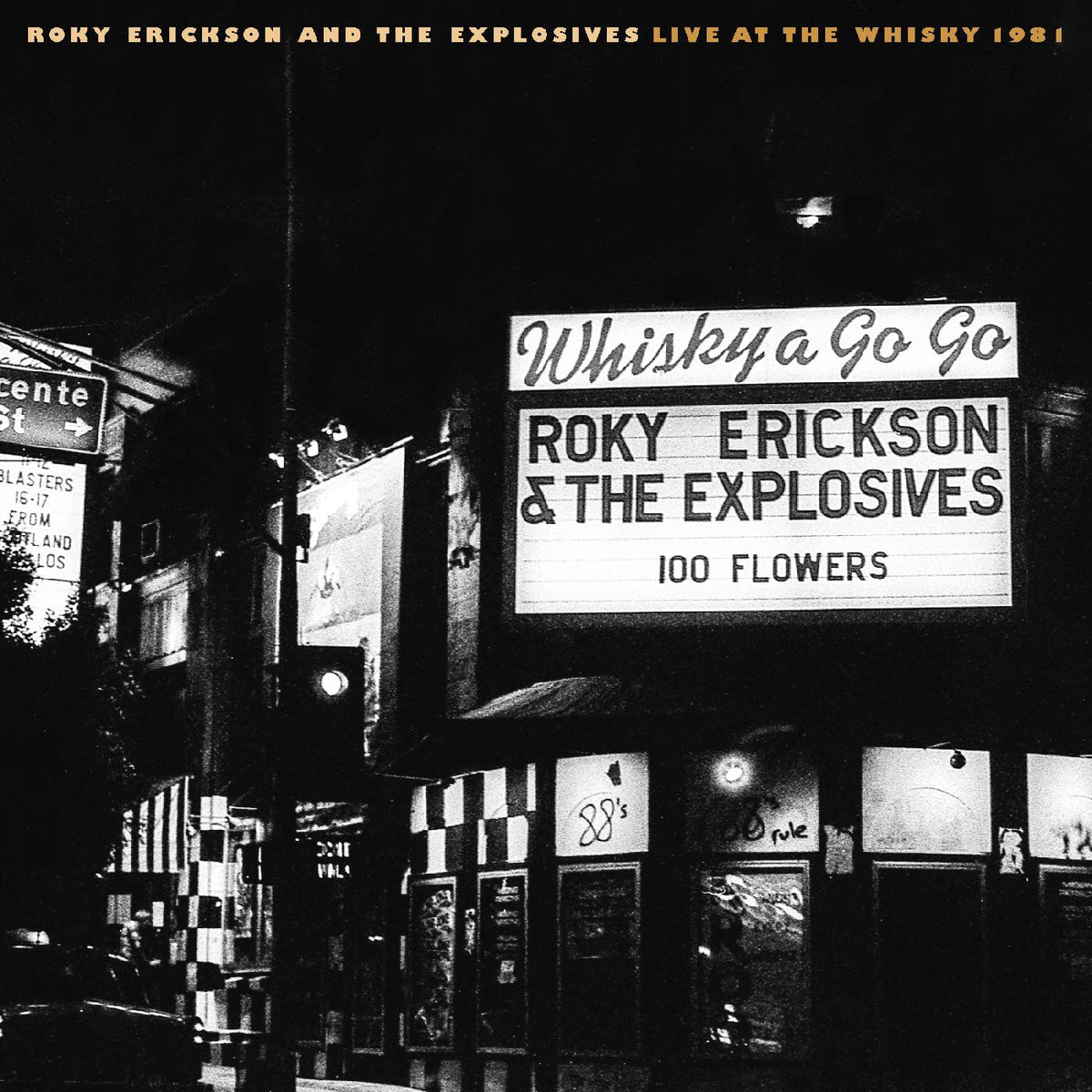 Roky and The Explosives Erickson - Live At The Whisky 1981 [LP - Neon Green Semi-Transparent]