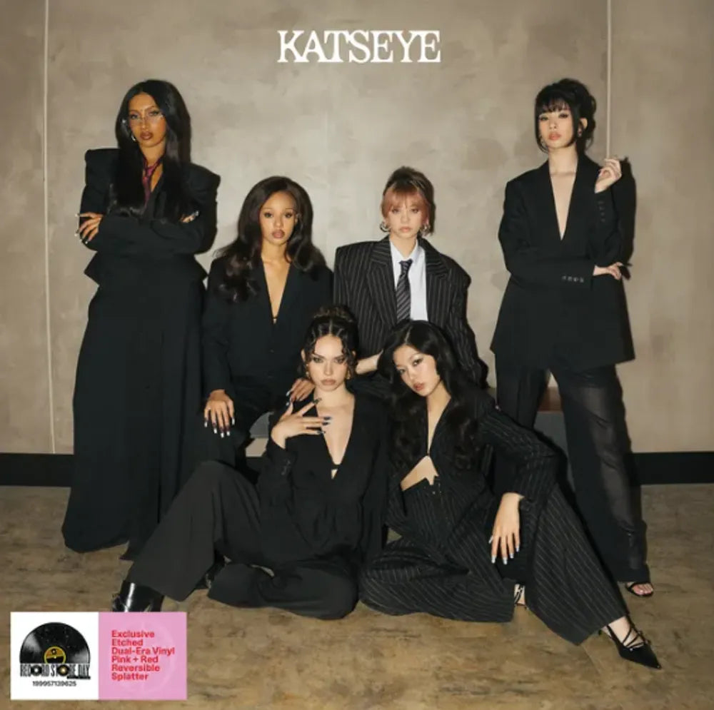 KATSEYE - Touch / Gabriela - Tour Arrangements & Acapella Versions [12" - Pink/Red Reversible Splatter]