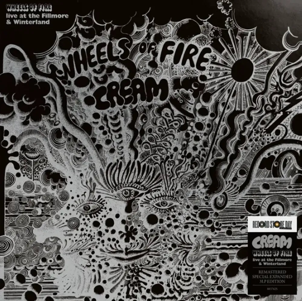 Cream - Wheels Of Fire: Live At The Fillmore Auditorium & Winterland Ballroom [3xLP]