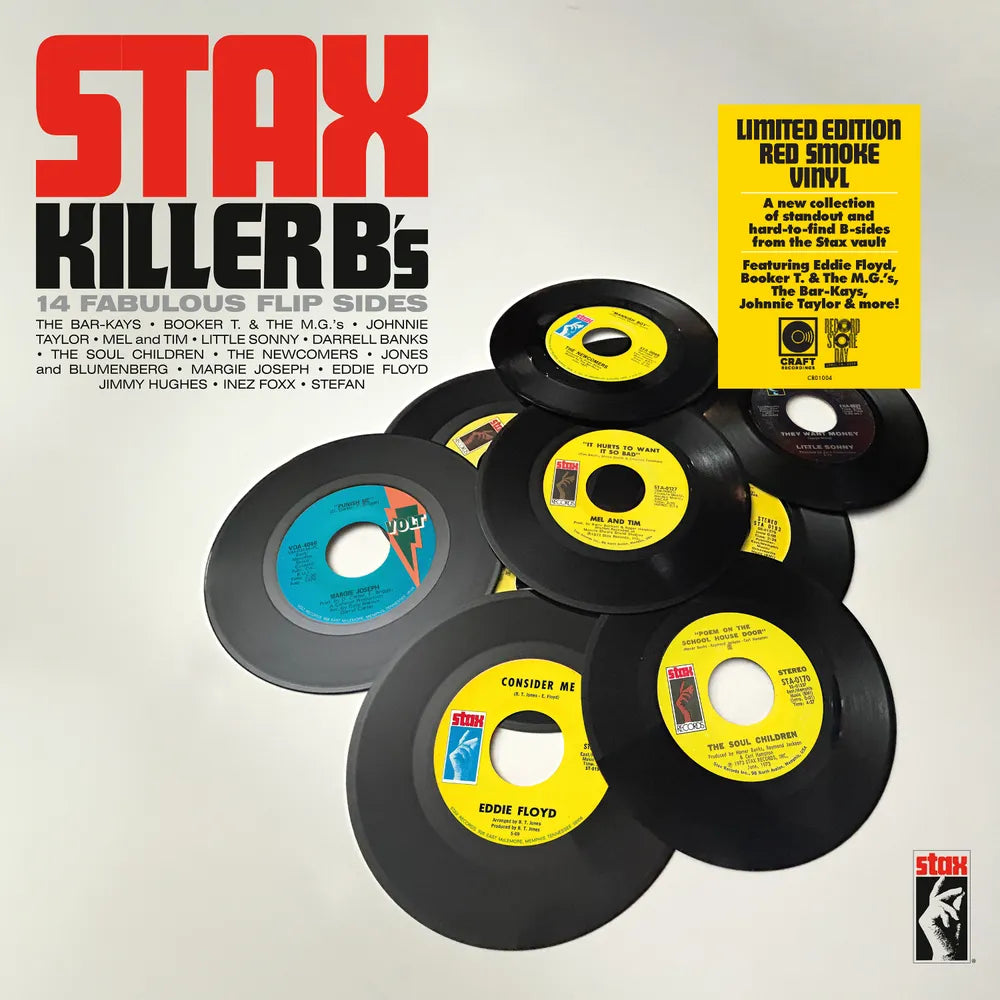 Various Artists - Stax: Killer B's  [LP - Red Smoke]