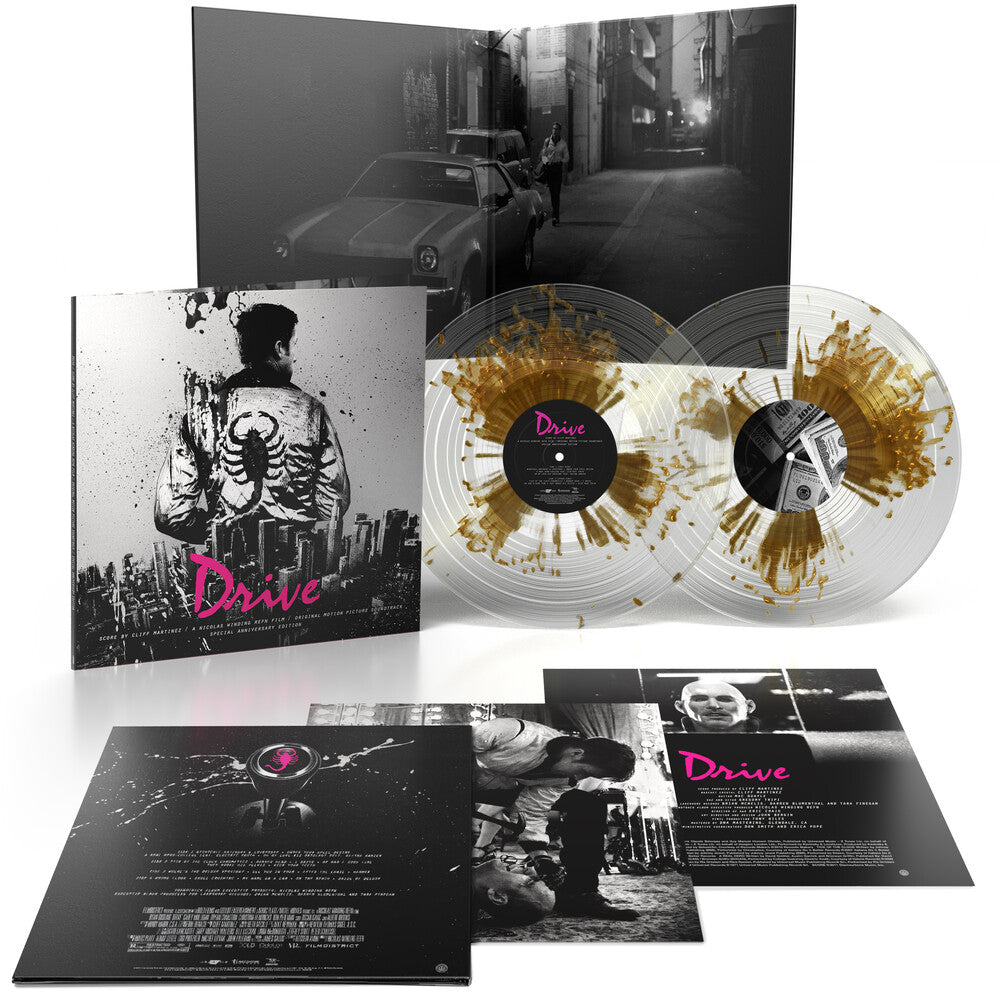 Cliff Martinez - Drive (Original Soundtrack) (Alternate Cover) [2xLP - Gold/Clear]
