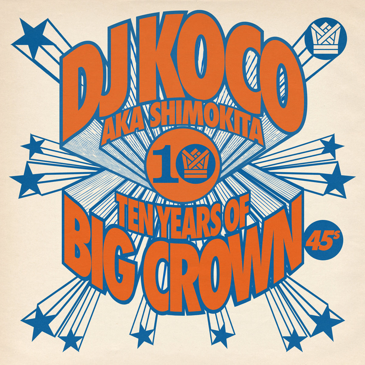 DJ KOCO aka SHIMOKITA - BCR10-45: 10 Years of Big Crown 45s [Cassette]
