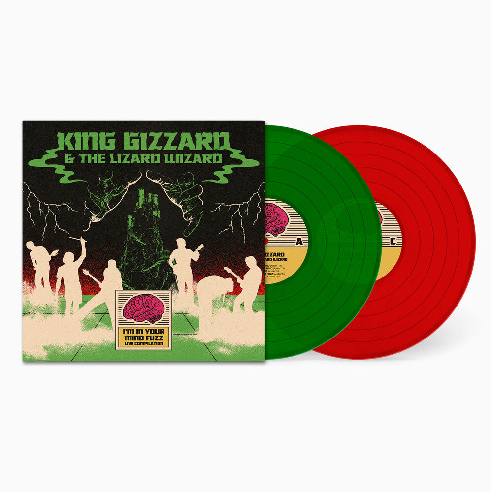 King Gizzard and the Lizard Wizard - I'm In Your Mind Fuzz Live [2xLP - Red/Green]