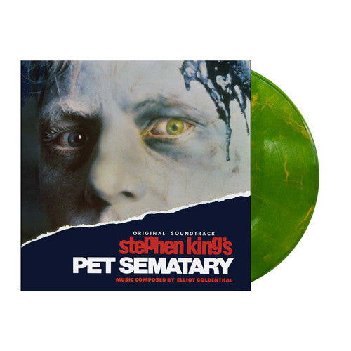 Elliot Goldenthal - Stephen King's Pet Sematary (Music from the Motion Picture) [LP - Neon Green w/ Orange Swirl "Dead Catseye"]