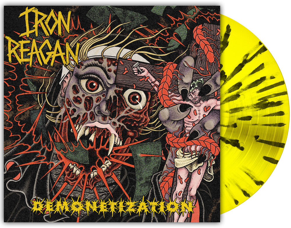 Iron Reagan - Demonetization [LP - Yellow/Black/Splatter]