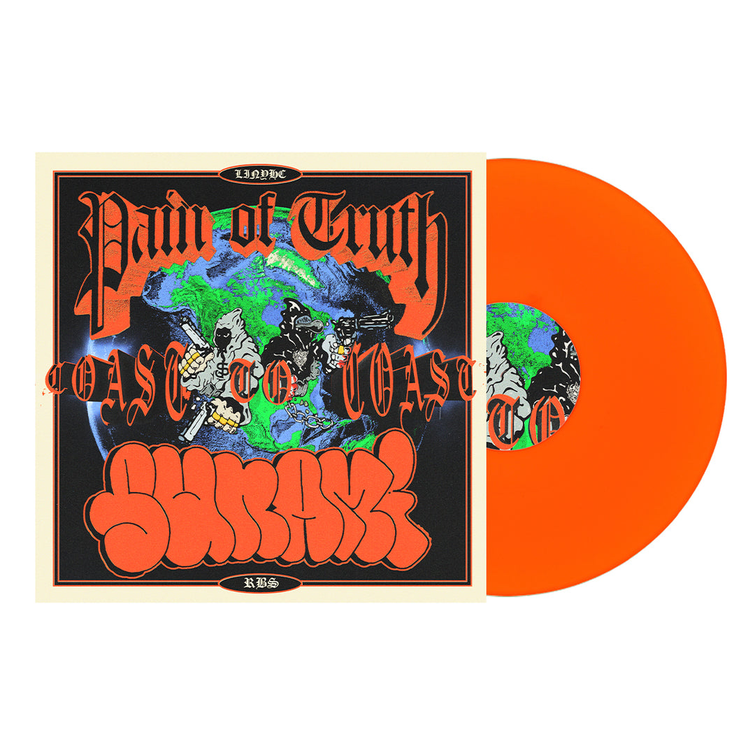 Pain of Truth / Sunami - Coast to Coast Split [12" - Neon Orange]