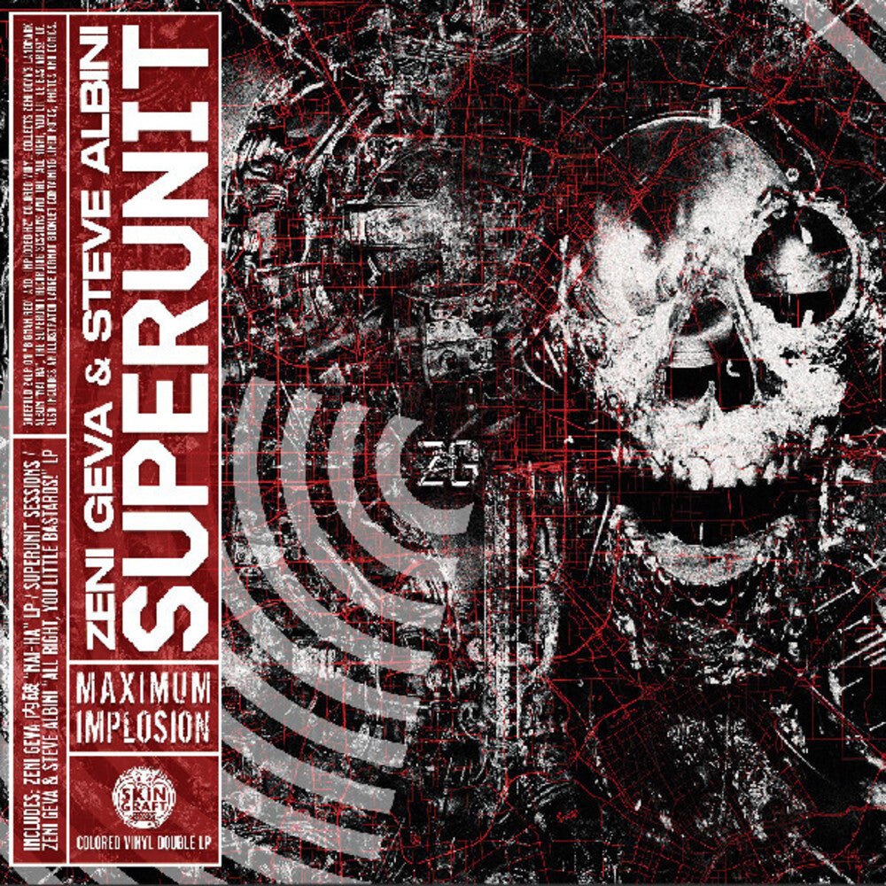 Zeni Geva & Steve Albini - Superunit: Maximum Implosion [2xLP - "Bigman" Red]