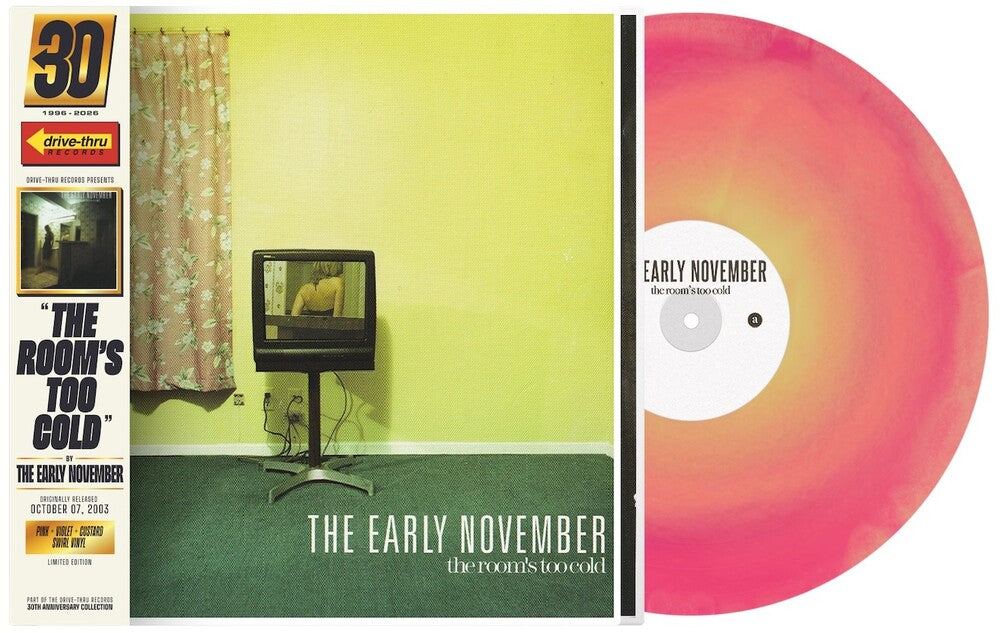 Early November, The - The Room's Too Cold [LP - Pink/Yellow Swirl]