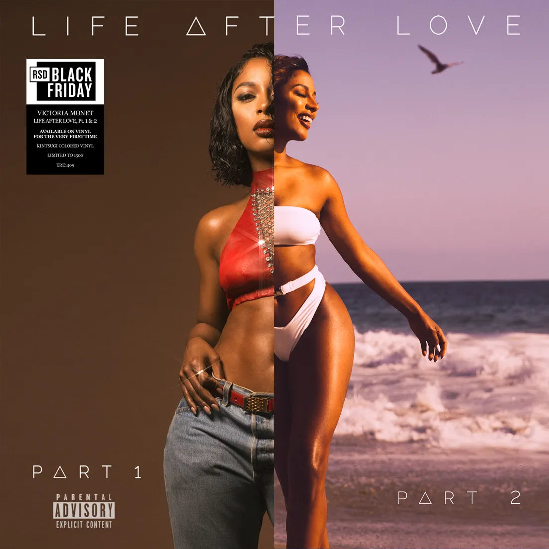 Victoria Monét - Life After Love, Part 1 & Act 2 [LP - Brown & Tan Galaxy]