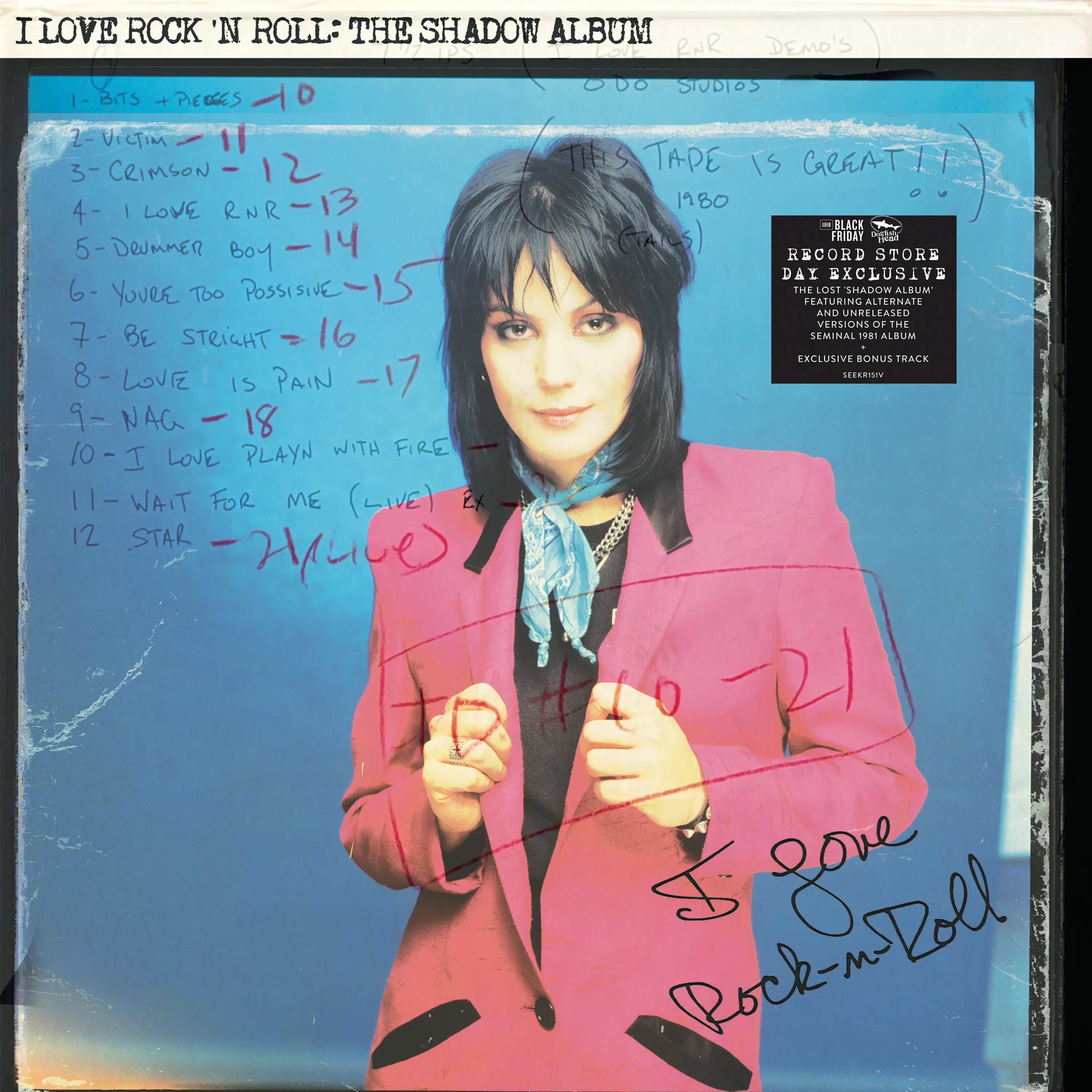 Joan Jett & The Blackhearts - I Love Rock 'N Roll: The Shadow Album [LP]