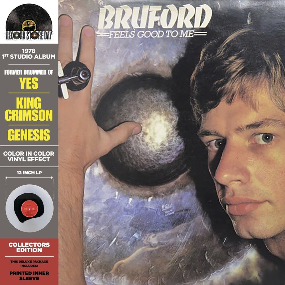 Bruford - Feels Good To Me [LP - Crystal Clear Blue]