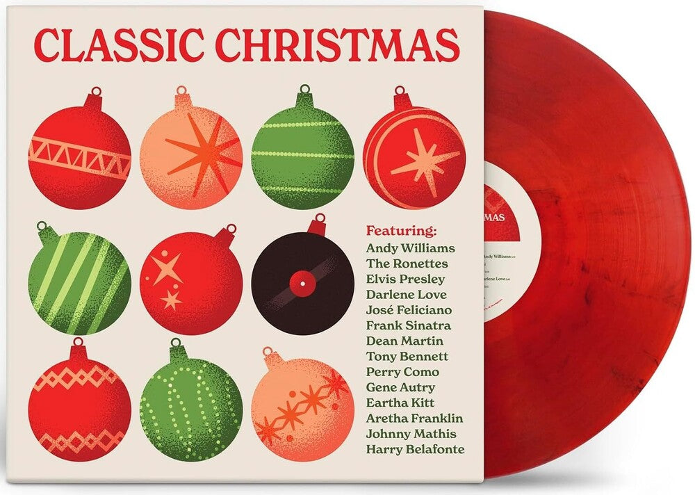 Various Artists - Classic Christmas [LP - Ornament Red]