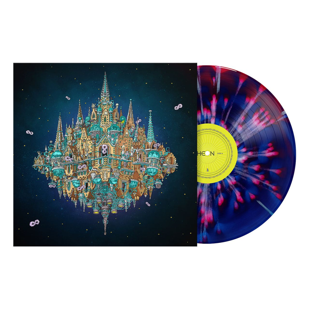 Dance Gavin Dance - Pantheon [2xLP - Cobalt & Ruby Smush w/ White Splatter]