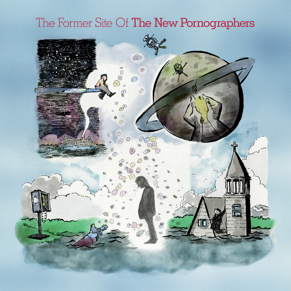 New Pornographers, The - The Former Site of [LP - Orange/Red Marble]