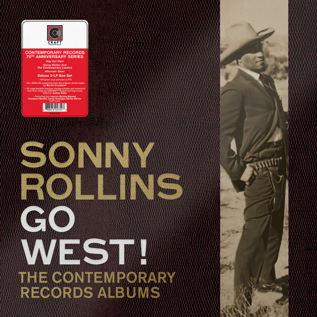 Sonny Rollins - Go West! The Contemporary Records Albums [3xLP Box]
