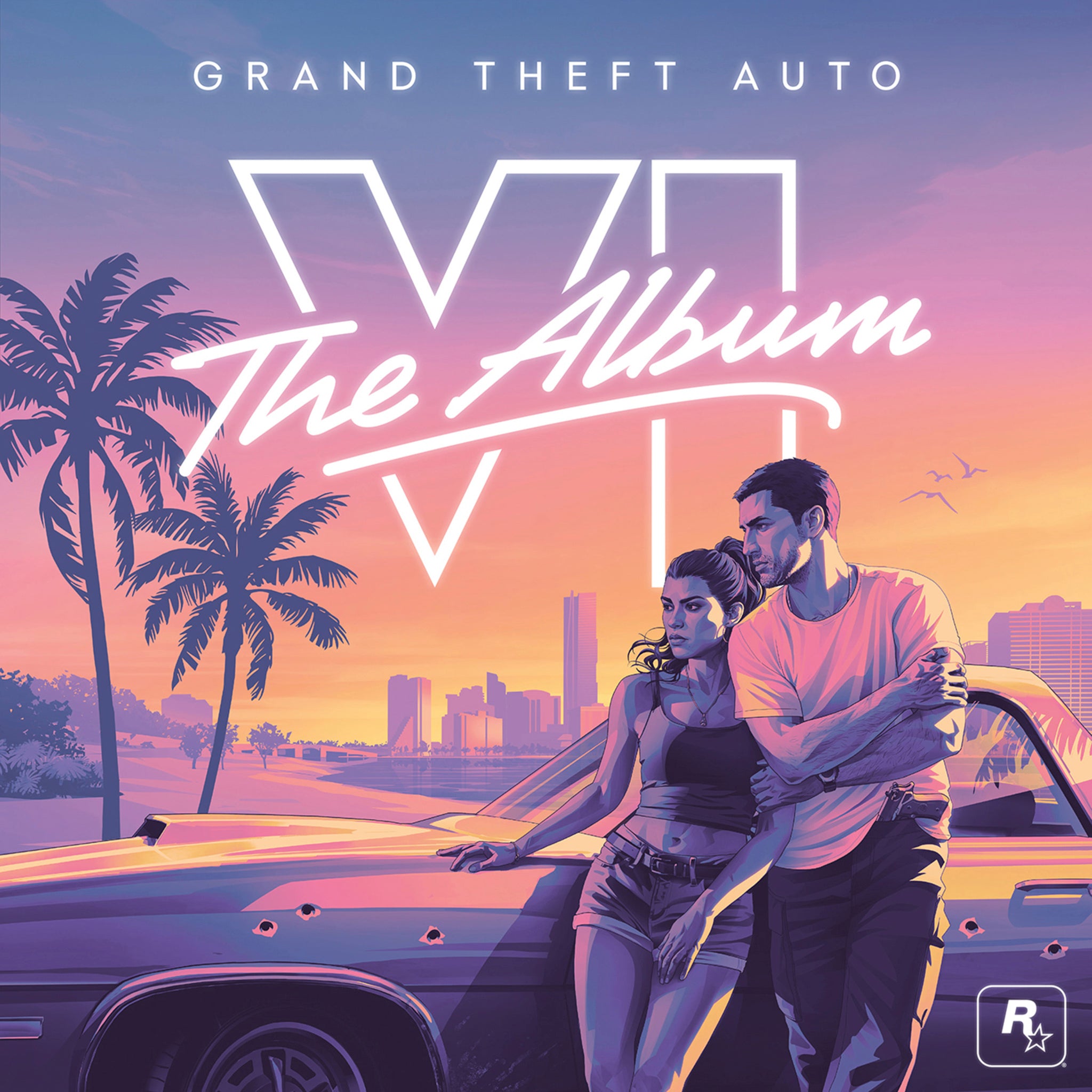 Various Artists - Grand Theft Auto VI: The Album [2xLP - Pink & Blue]