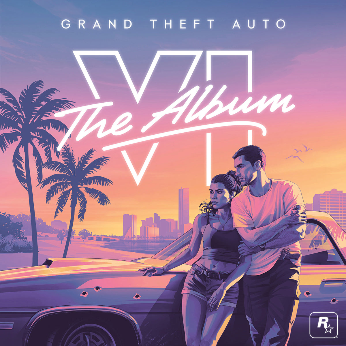 Various Artists - Grand Theft Auto VI: The Album [2xLP - Pink & Blue]